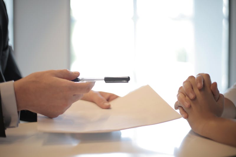 Driver reviewing insurance coverage options